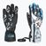Children's ski gloves Level Lucky navy/grey