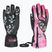 Children's ski gloves Level Lucky hot pink