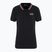 Women's EA7 Emporio Armani Golf Pro Polo Damier black shirt