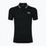 Men's EA7 Emporio Armani Golf Pro Polo Check shirt black