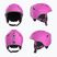 Kids' ski helmet Briko Makalu Jr shiny pink/white
