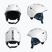 Children's ski helmet Briko Makalu Jr shiny white/lochmara blue