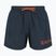 Men's EA7 Emporio Armani Extended Logo Boxer swim shorts armani blue / tangerine tango