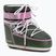 Women's Moon Boot Icon Low Space Racing forest green/silver/pink snow boots