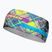 Crazy Stem print yellow Scottish headband
