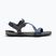 Barefoot Children's Xero Shoes Z-Trail sandals charcoal/multi/blue
