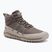 Women's barefoot shoes Xero Shoes Scrambler Trail Mid WP morel/pure cashmere