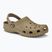 Crocs Classic khaki flip-flops