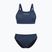 Women's two-piece swimsuit Orca Core Bikini deep blue print