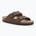 Women's slides Genuins Hawaii Oiled Leather habana