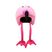 COOLCASC Flamingo pink helmet overlay 050