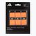 Padel racket wraps adidas Padel Overgrip Set 3 pcs. orange