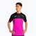 Men's tennis shirt Joma Montreal fluorescent pink/black