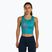 Women's running tank top Joma Elite IX turquoise