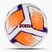 Joma Dali II football white/fluor orange/purple size 3