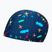 Children's swim cap RAS Patterned Elastane aereo titanium