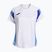 Women's tennis shirt Joma Montreal white/sky blue