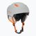 Children's ski helmet Bollé Atmos Youth grey/orange matte