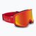 Bollé Bedrock Plus carmine red/sunrise ski goggles