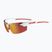 Tifosi Track sunglasses white/red/smoke red