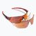Tifosi Tsali Clarion gunmetal red/clarion red/ac red/clear cycling glasses