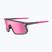 Tifosi Moab Clarion satin vapor/clarion sunset pink/ac red/clear sunglasses