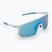 Tifosi Moab Clarion matte white/clarion blue/ac red/clear sunglasses