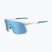 Tifosi Moab Clarion matte white/clarion blue/ac red/clear sunglasses