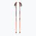 Blizzard Allmountain ski poles neon orange
