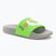 Coqui children's flip-flops Ruki mid. grey/apple green hero