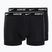 Men's boxer shorts Nike Everyday Cotton Stretch Trunk 2Pk IEV black