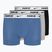 Men's Nike Everyday Cotton Stretch Trunk boxer shorts 3 pairs star blue/wolf grey/black white
