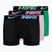 Nike Dri-Fit Essential Micro Trunk men's boxer shorts 3 pairs stadium green/pink rise/black 3d