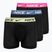 Men's Nike Dri-FIT Ultra Comfort Brief Boxers 3 pairs black/yellow/fuxia