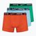 Men's Nike Everyday Cotton Stretch Trunk boxer shorts 3 pairs red/aquarius blue/stadium green