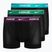 Men's Nike Everyday Cotton Stretch Trunk boxer shorts 3 pairs turquoise/violet/blue