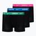 Men's Nike Everyday Cotton Stretch Trunk boxer shorts 3 pairs blue/turquoise/pink
