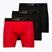 Men's Nike Everyday Cotton Stretch boxer shorts 3 pairs black silver/red gold/black gold