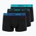 Men's Nike Everyday Cotton Stretch Trunk 3 pairs multicolour