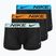 Nike Dri-FIT Cotton Trunk men's boxer shorts 3 pairs black mint foam/blue hero/bright ceramic wb