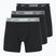 Men's Nike Everyday Cotton Stretch boxers 3 pairs bi/iron grey/clear grey high shine textured wb