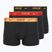 Men's Nike Everyday Cotton Stretch Trunk boxer shorts 3 pairs blk/university red/wheat gold/black high shine wb