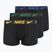 Men's boxers Nike Dri-Fit Essential Micro Trunk 3 pairs black/game royal/malachite/un gold/zoom wb