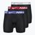 Men's boxers Nike Essential Micro 3 pairs black/sapphire/wolf grey/team crimson