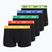 Men's boxers Nike Cotton Stretch Trunk 5 pairs blue velvet