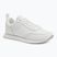 Calvin Klein men's shoes HM0HM01897 Low Prof Runn Laceup Tape Triple Bright White