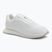Calvin Klein Women's Shoes HW0HW02574 Runner Lace Up Mono Pu Triple Bright White