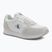 Calvin Klein Women's Shoes YW0YW01644 Runner Laceup Sock Mg Nylon Mix Bright White/Black