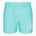 Men's Calvin Klein Medium Drawstring soft turquoise swim shorts