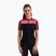Women's cycling jersey Rogelli Core Block W black/bordeaux/pink